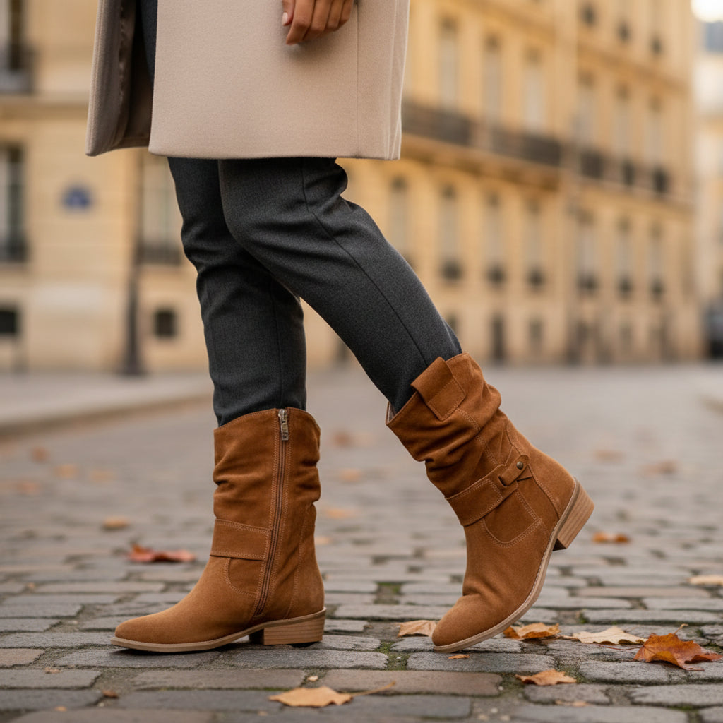 Bottes femme élégantes avec un design chic et confortable. - 2