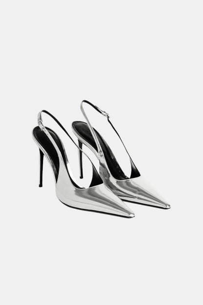 Nova - Slingback Pointed Toe Heels