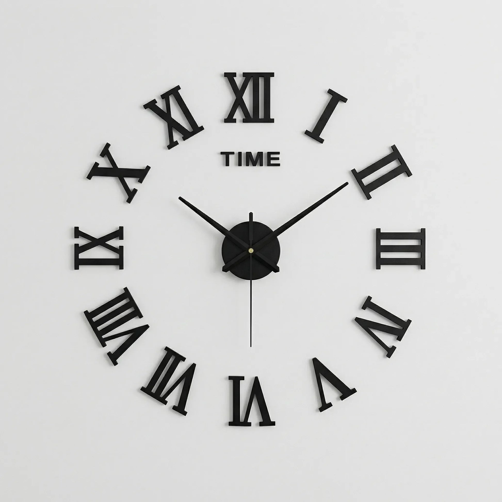 Numerovex - Large Round Roman Numeral Wall Clock- Modern Wall Decoration