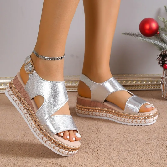 Karen | Glamour Platform Sandals - Image 1