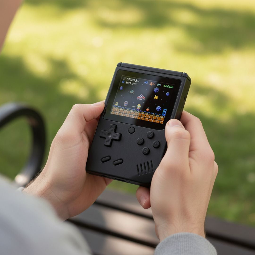 Retro Spielekonsole Handheld | 400 Spiele integriert