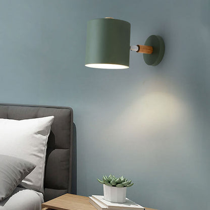 Vnitřní Moderní Nástěnné Svítidlo | Otočný Čtení LED Válec