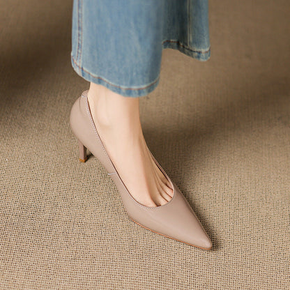 Evron Genuine Leather Heels