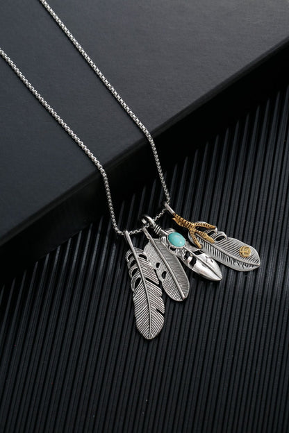 Men's Simple Sweater Chain Couple Accessories Niche Female Titanium Necklaces