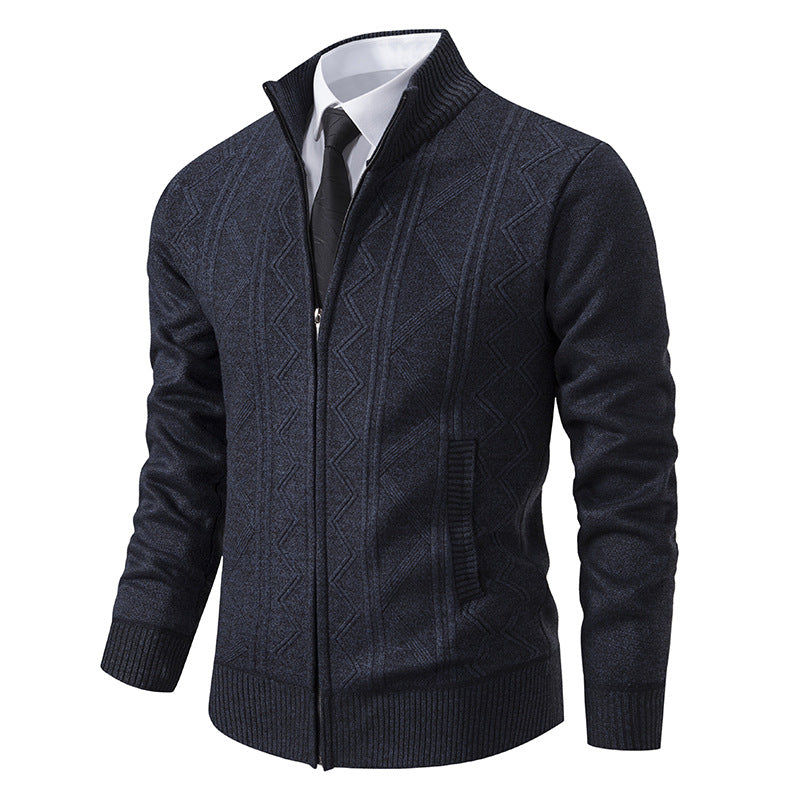 Ravix – Men’s Zip Front Sweater