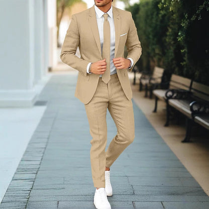 Costume en lin pour homme