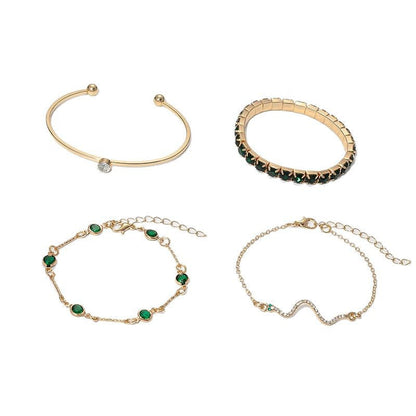Divifa Sorina Feldwyn Jewelry Set in Gold-Plated stainless steel
