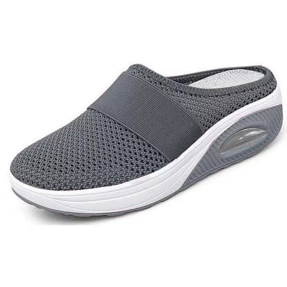DONNA | Zuecos ortopédicos transpirables sin cordones