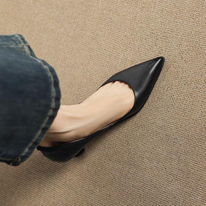 Sofía™ | Tacones de piel elegantes