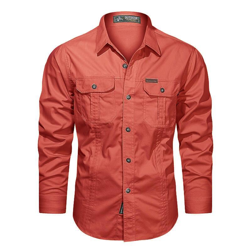 Simon | Utility Pocket Button Up Shirt