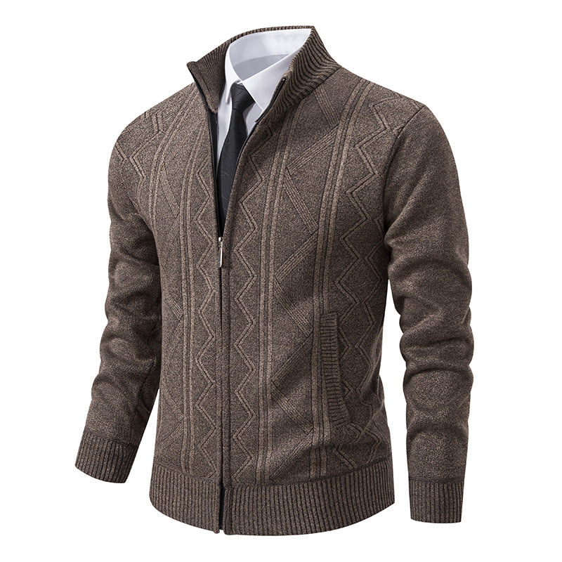 Ravix – Men’s Zip Front Sweater