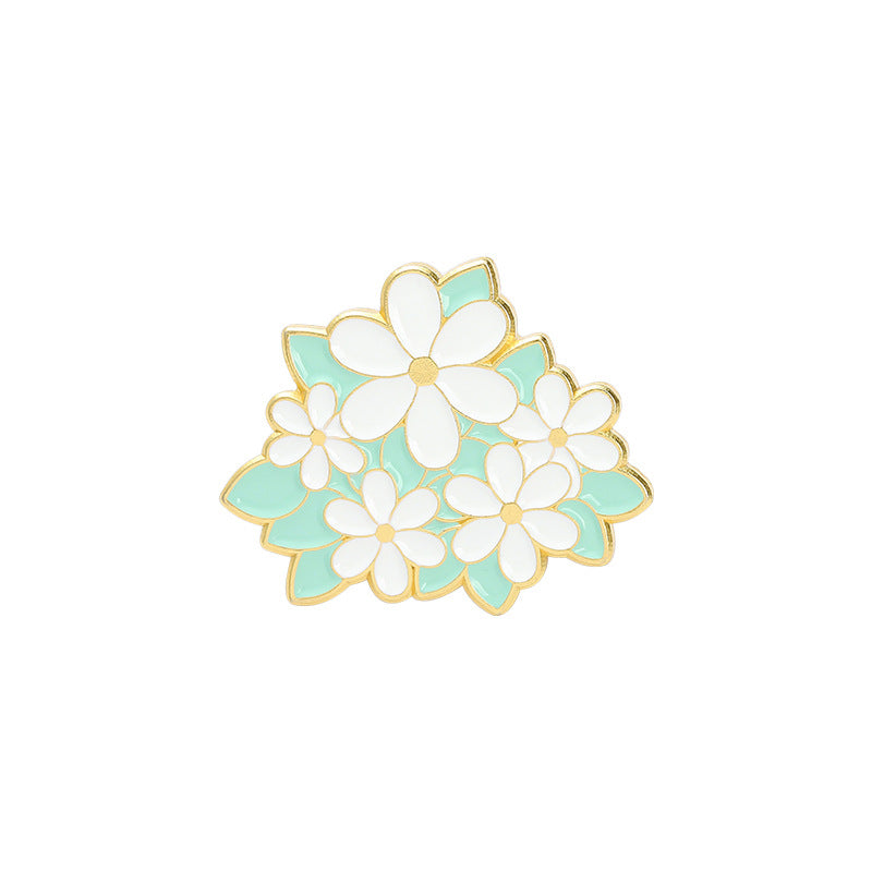 Lily Series Style Brooch Chest Paint Brooches