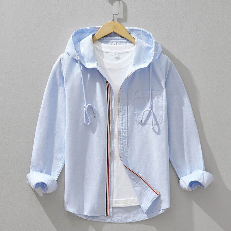 Casa Linen Hoodie - Lightweight, Breathable Comfort