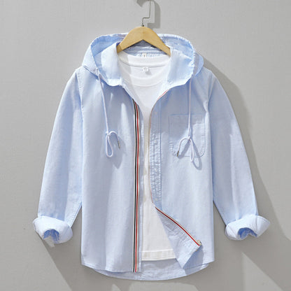 Casa Linen Hoodie - Lightweight, Breathable Comfort