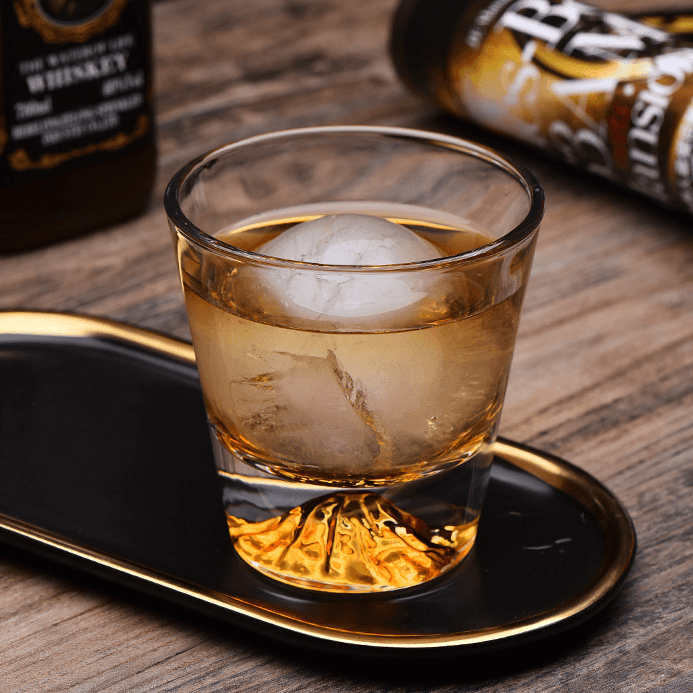 Whiskeyglas Edo Kiriko Handgemaakt Japans Kristal Set Houten Geschenkdoos Chamvin | Restfield