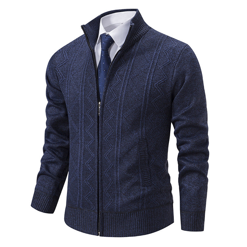 Ravix – Men’s Zip Front Sweater