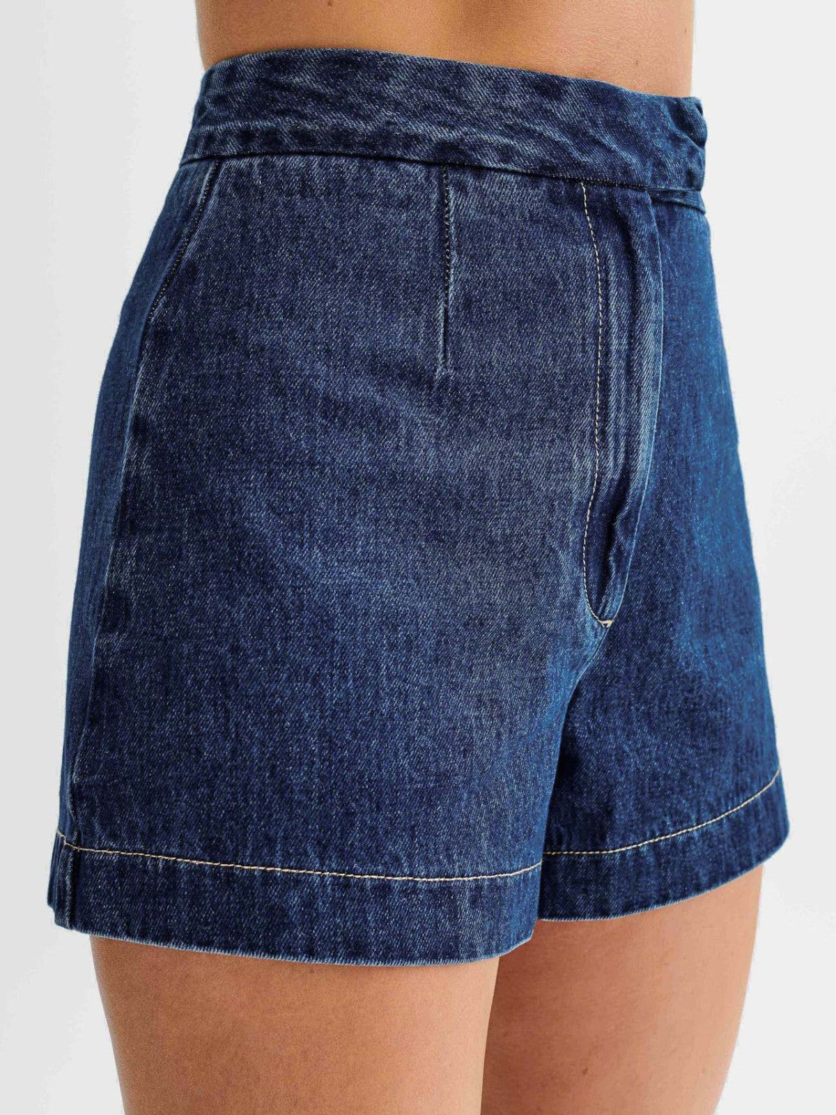Nova Denim-Weste und Shorts-Set