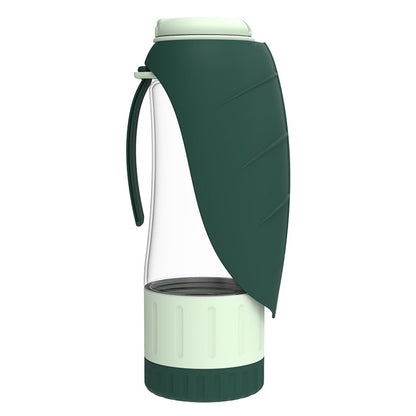 TravelPaws™ – 2-in-1 Trink- & Futterflasche für Hunde