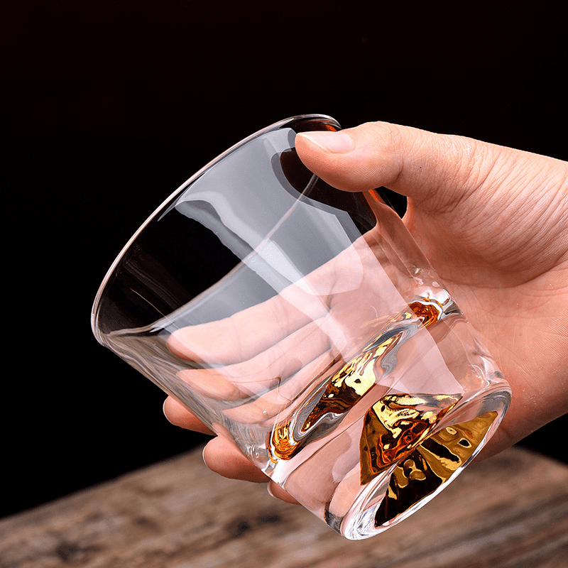 Whiskeyglas Edo Kiriko Handgemaakt Japans Kristal Set Houten Geschenkdoos Chamvin | Restfield
