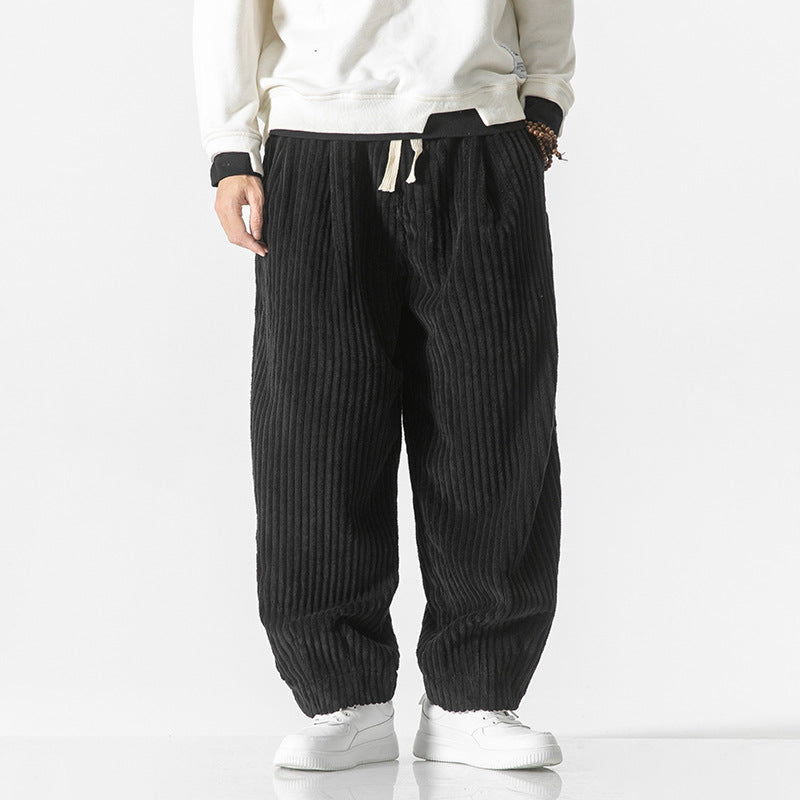 Kaviro | Vintage Cordhose mit Lockerem Schnitt