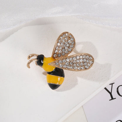 Women's Bee Pearl Brooch Insect High-grade Niche Brooches