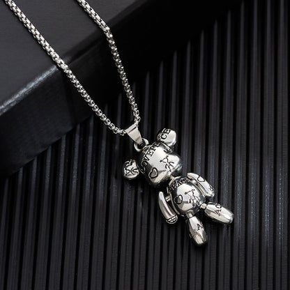 Men's Simple Sweater Chain Couple Accessories Niche Female Titanium Necklaces