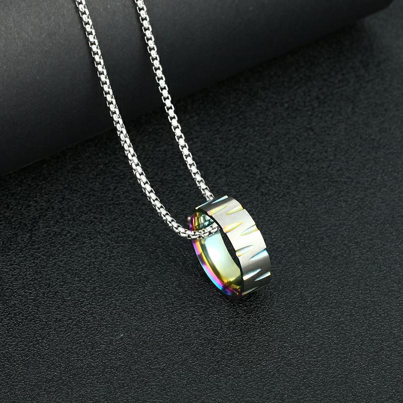 Men's Simple Sweater Chain Couple Accessories Niche Female Titanium Necklaces