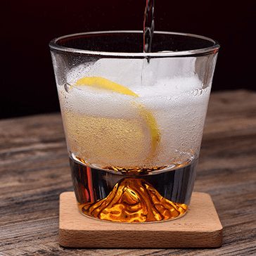 Whiskeyglas Edo Kiriko Handgemaakt Japans Kristal Set Houten Geschenkdoos Chamvin | Restfield