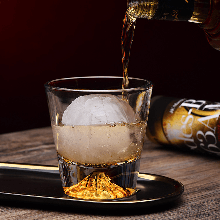 Whiskeyglas Edo Kiriko Handgemaakt Japans Kristal Set Houten Geschenkdoos Chamvin | Restfield