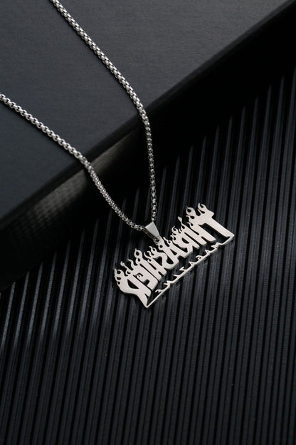 Men's Simple Sweater Chain Couple Accessories Niche Female Titanium Necklaces