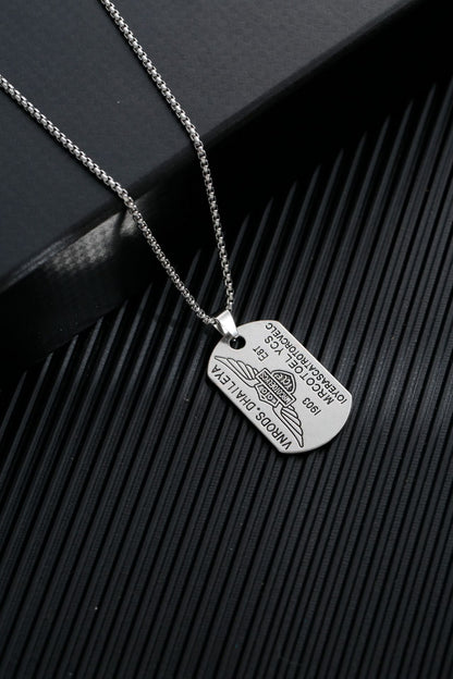 Men's Simple Sweater Chain Couple Accessories Niche Female Titanium Necklaces