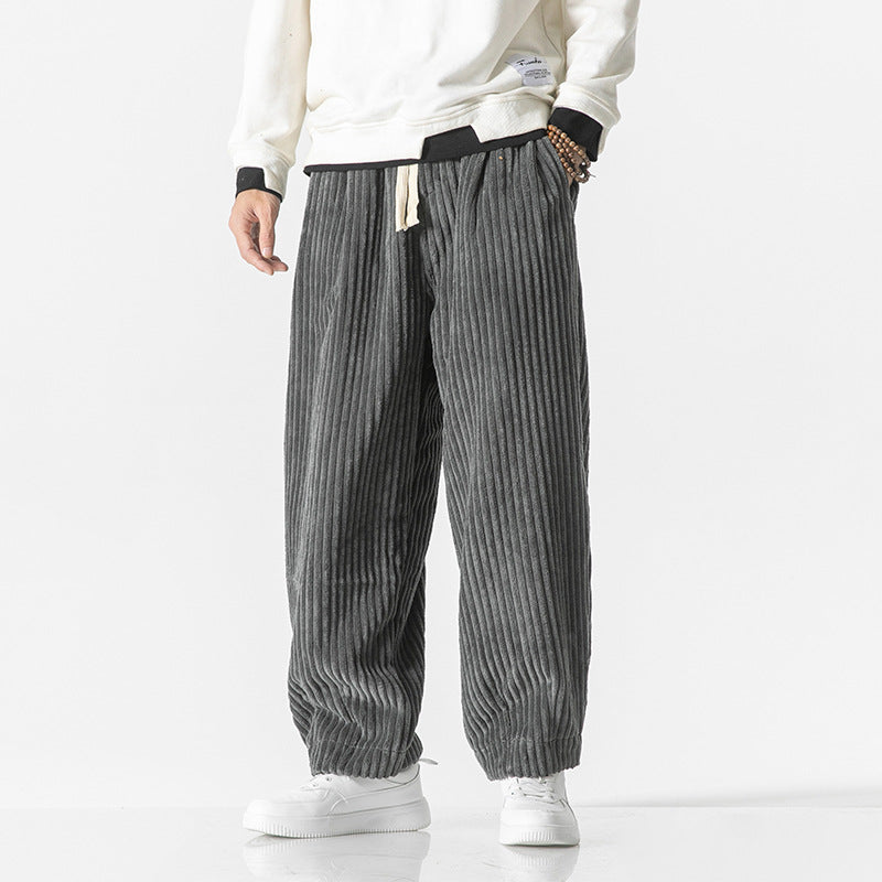 Kaviro | Vintage Cordhose mit Lockerem Schnitt