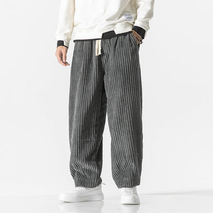 Kaviro | Vintage Cordhose mit Lockerem Schnitt