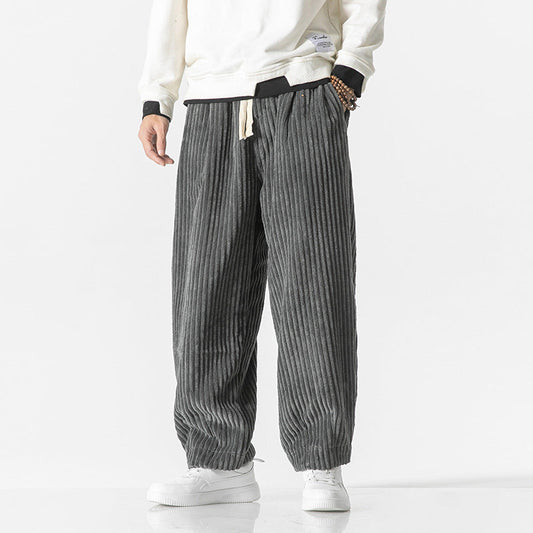 Kaviro | Vintage Cordhose mit Lockerem Schnitt