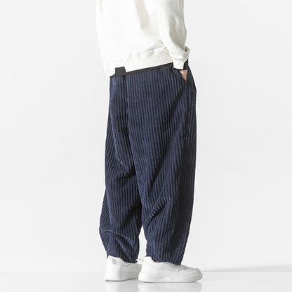 Kaviro | Vintage Cordhose mit Lockerem Schnitt