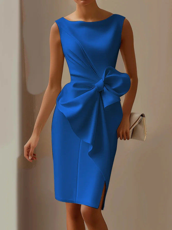 VESLI - Midi Dress with Soft Texture