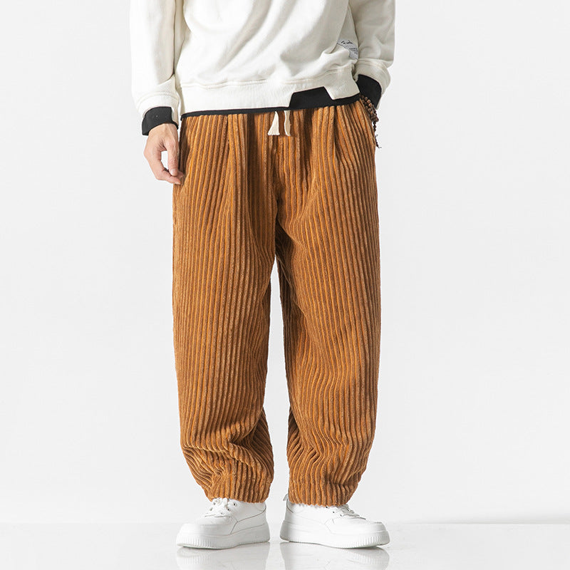 Kaviro | Vintage Cordhose mit Lockerem Schnitt