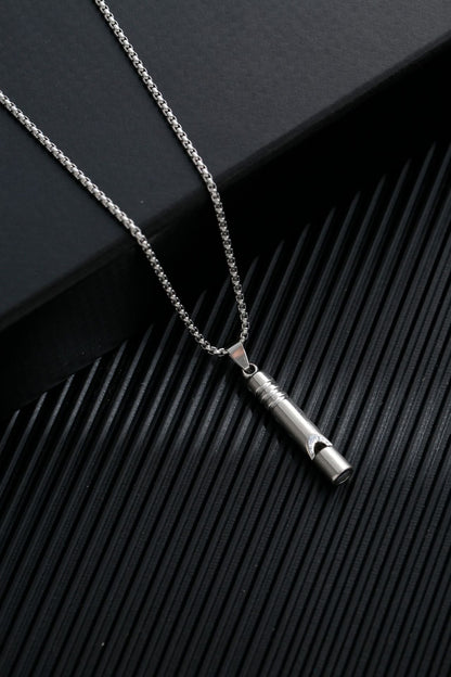 Men's Simple Sweater Chain Couple Accessories Niche Female Titanium Necklaces