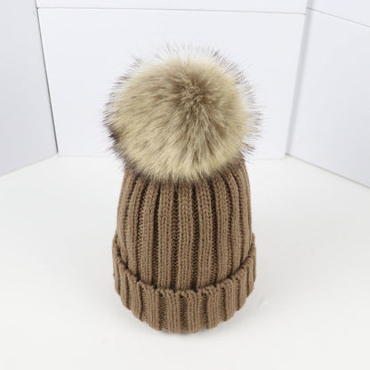 LORETTE | Classic Knit Beanie with Pom
