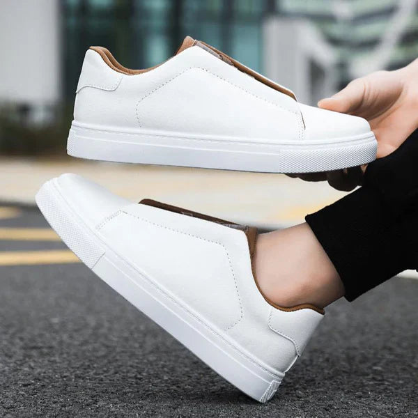 Dowd - Zapatillas De Cuero Con Suela Antideslizante
