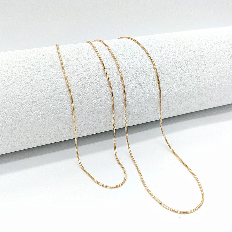 Chain Soft Snake Bone Double Layer Necklaces