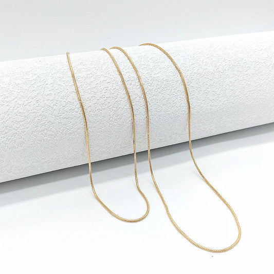 Chain Soft Snake Bone Double Layer Necklaces