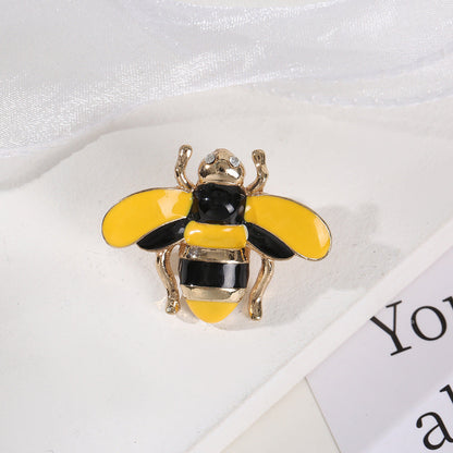 Women's Bee Pearl Brooch Insect High-grade Niche Brooches