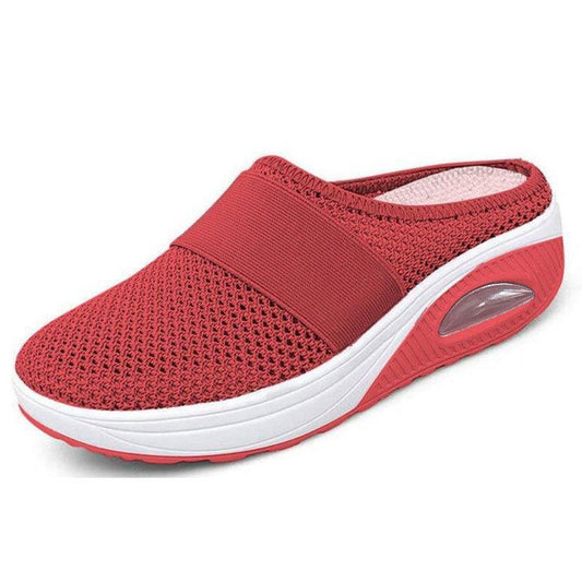 DONNA | Zuecos ortopédicos transpirables sin cordones