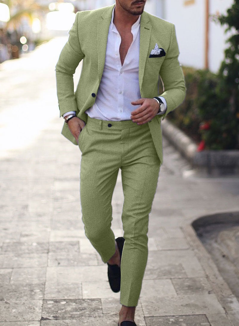 Lucerion – Men’s Slim Fit Two Piece Suit