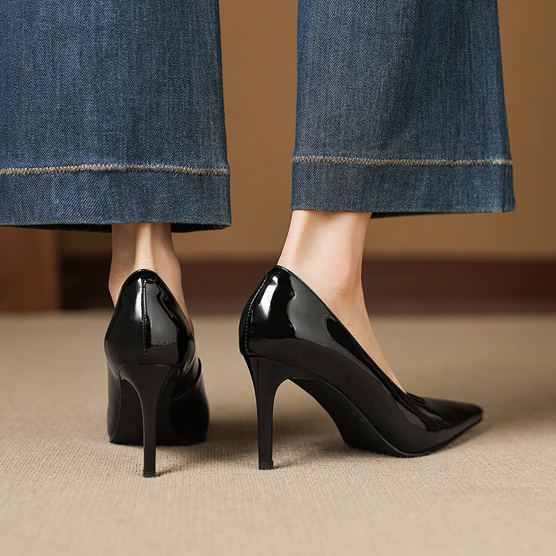Evron Genuine Leather Heels