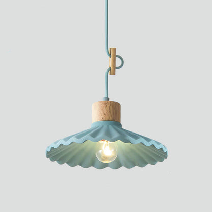 Kleurrijke Cementen Hanglamp – Moderne Stijl met Verstelbaar Snoer