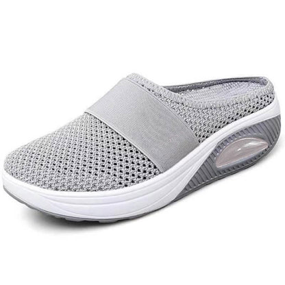 DONNA | Zuecos ortopédicos transpirables sin cordones