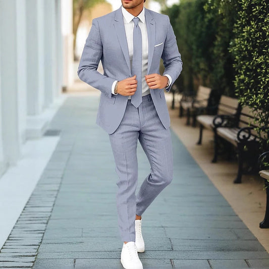 Costume en lin pour homme