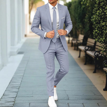 Costume en lin pour homme